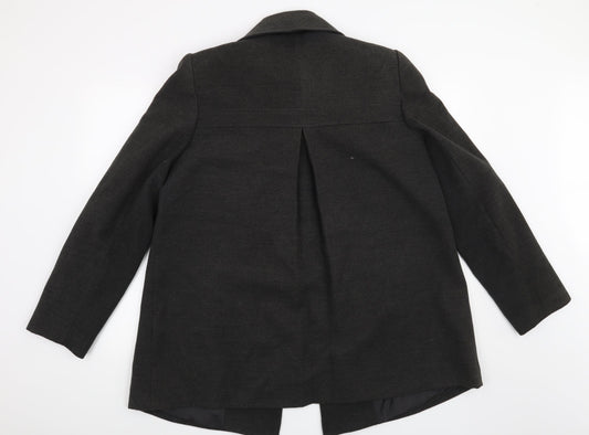 F&F Womens Grey   Overcoat Coat Size 16