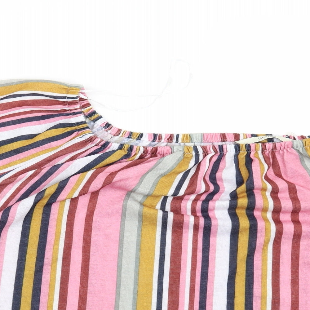 Womens UK Size 16 George Pink Basic Blouse