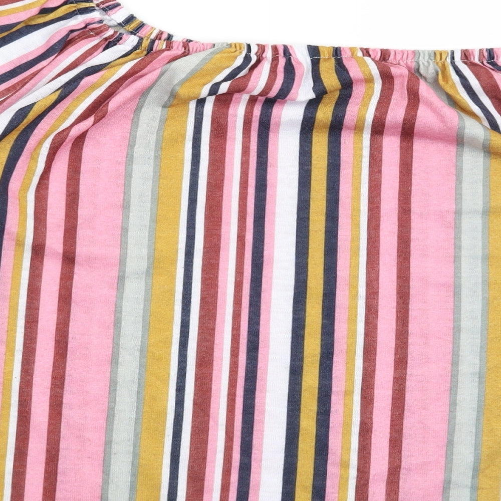 Womens UK Size 16 George Pink Basic Blouse