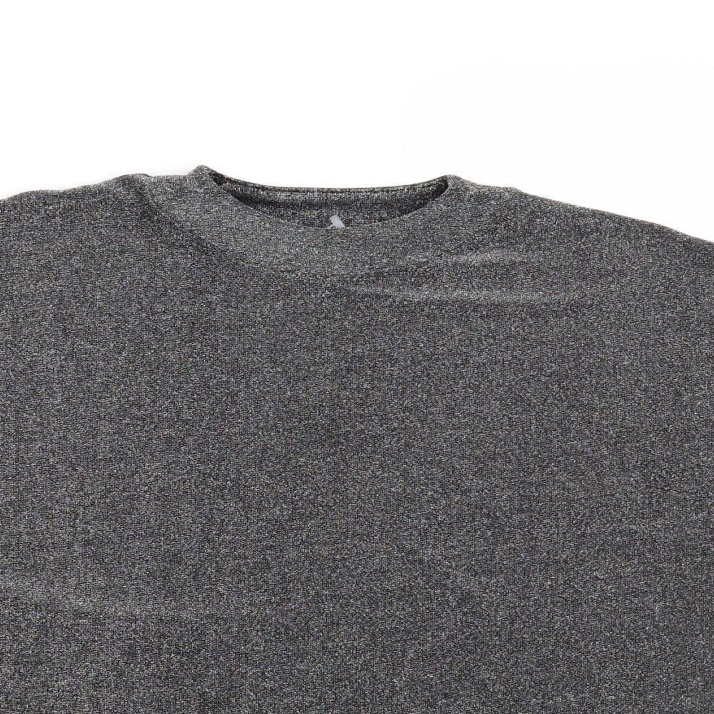 Womens UK Size 10 Marks and Spencer Grey Basic Blouse