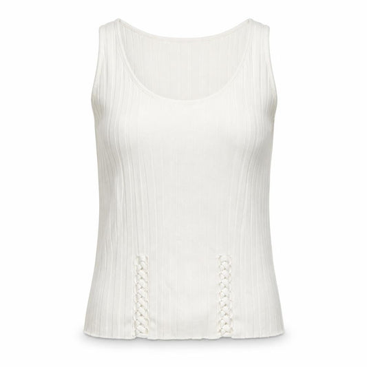 Kaleidoscope Womens White   Vest Jumper Size 10
