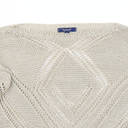 Leonard Womens Beige   Pullover Jumper Size M