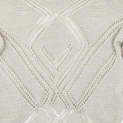 Leonard Womens Beige   Pullover Jumper Size M