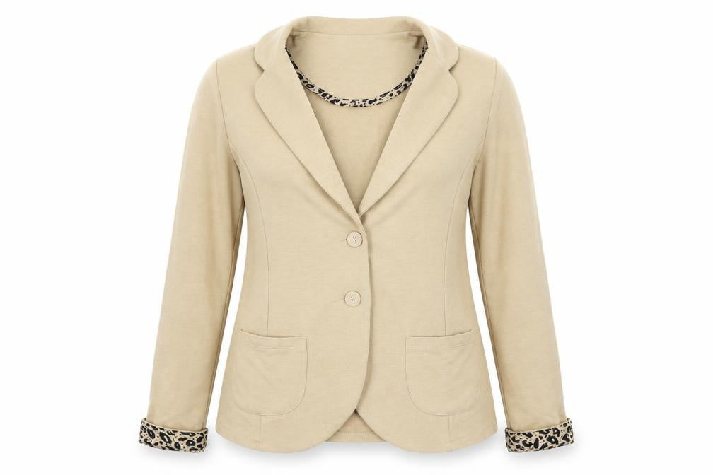 Womens UK Size 16 Papaya Beige Jacket