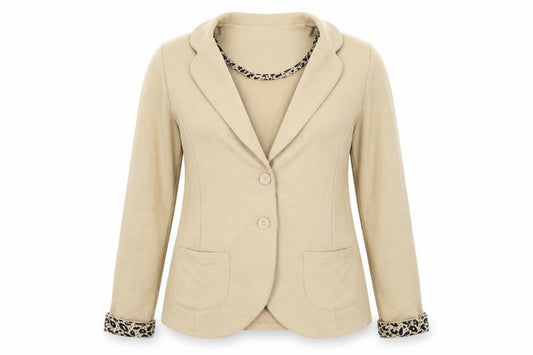 Womens UK Size 16 Papaya Beige Jacket