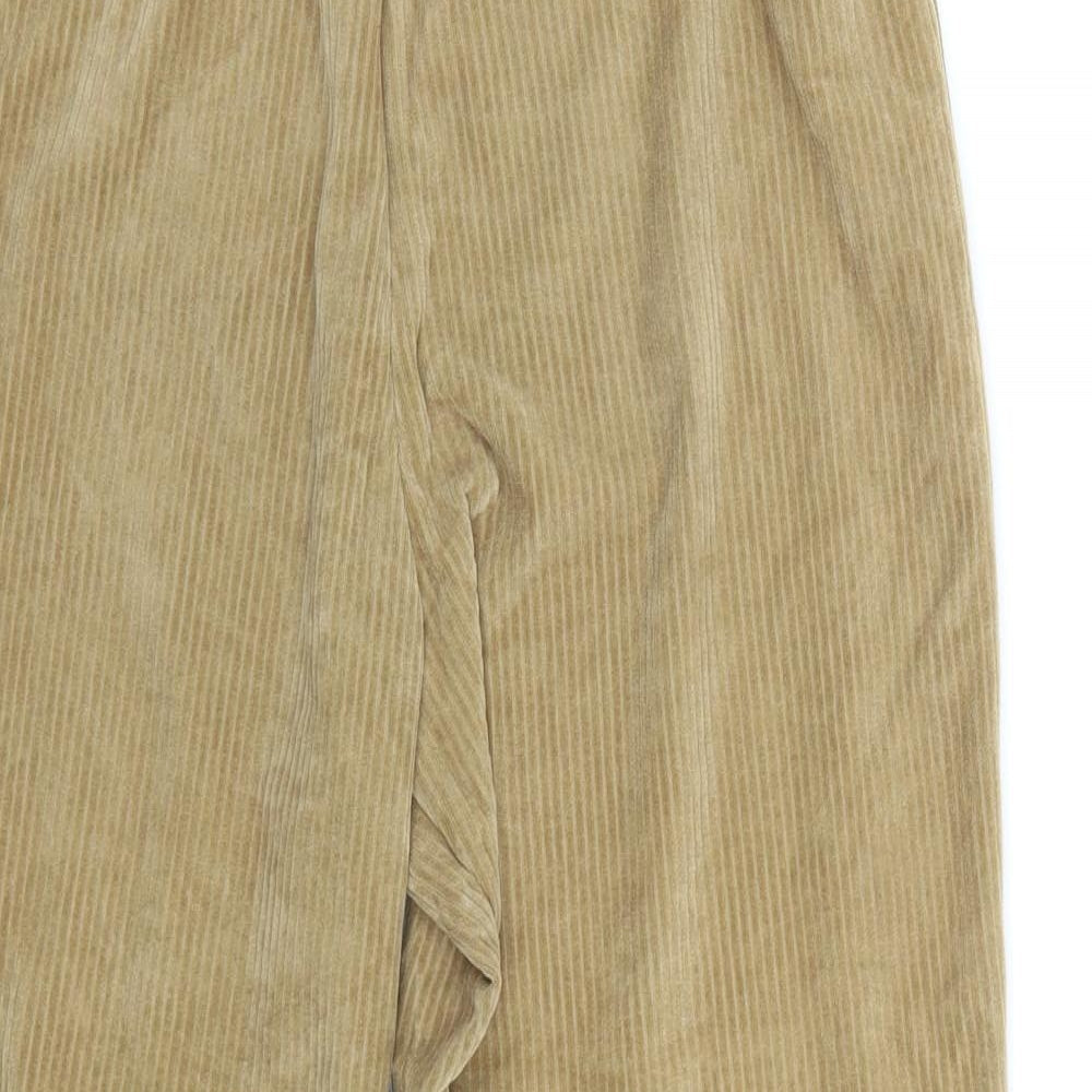 Cotton Traders Womens Brown   Sweatpants Trousers Size 10 L26 in