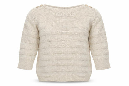 M&Co Womens Beige  Knit Pullover Jumper Size M