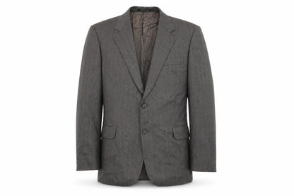 St Michael Mens Grey Striped Jacket Suit Jacket Size 44