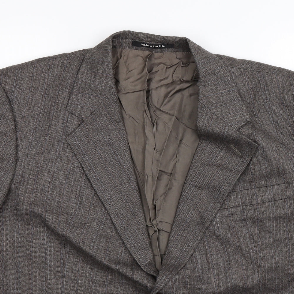 Mens UK Size 44 St Michael Regular Grey Suit Jacket