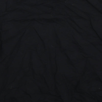 Boohoo Womens Black   Pullover Sweatshirt Size 12