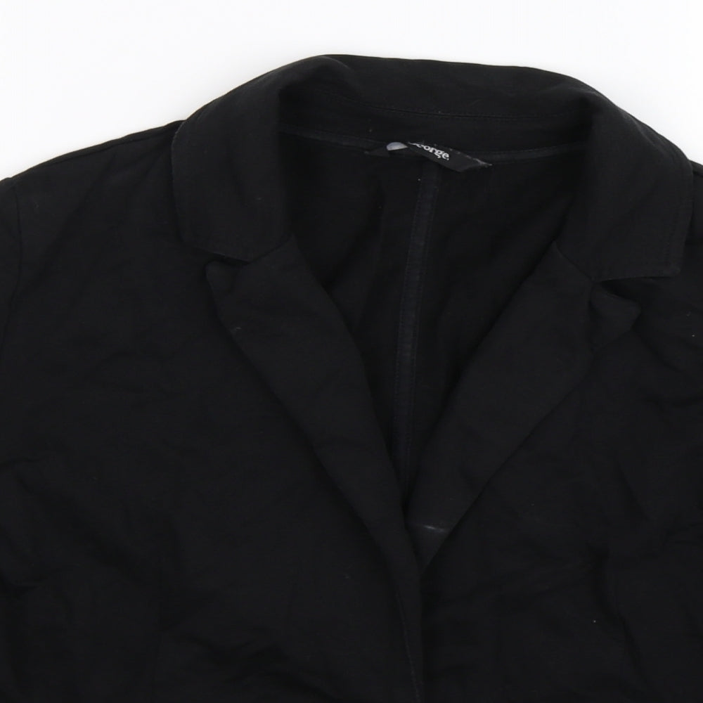 George Womens Black   Jacket Blazer Size 10