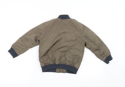 Next Girls Brown   Jacket Coat Size 3-4 Years