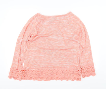 PARAMOR   Womens Pink   Pullover Jumper Size M