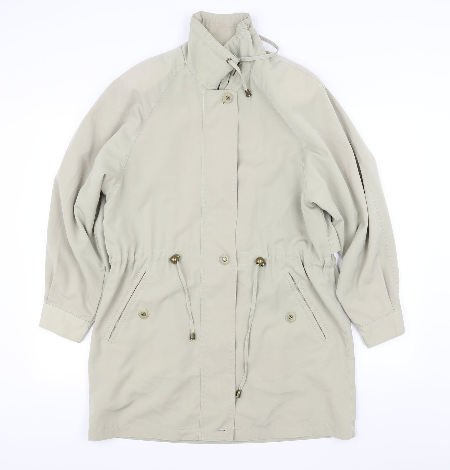 Silkana Womens Beige   Jacket  Size 8