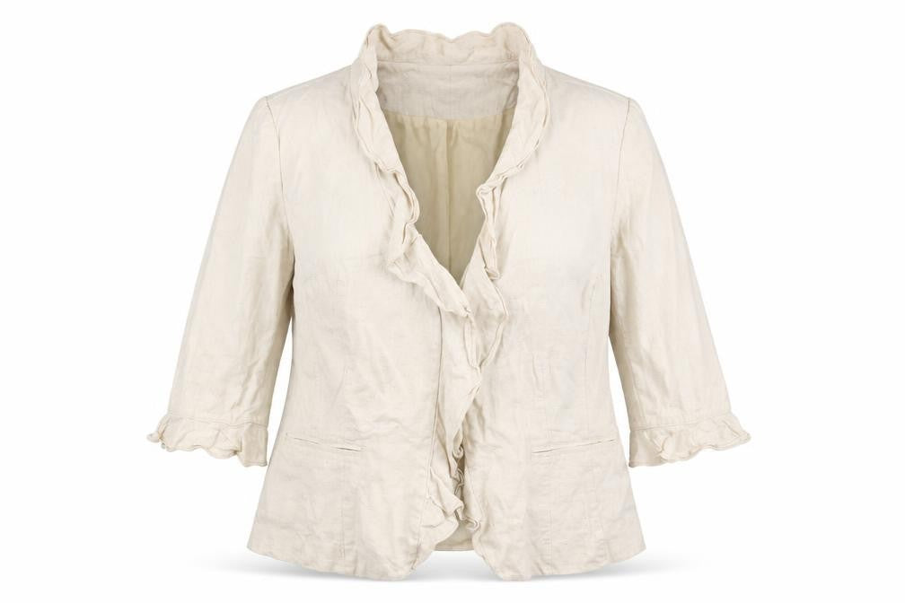 Womens UK Size 20 Soon Beige Jacket