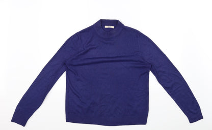 Marks & Spencer Womens Blue   Pullover Jumper Size 14