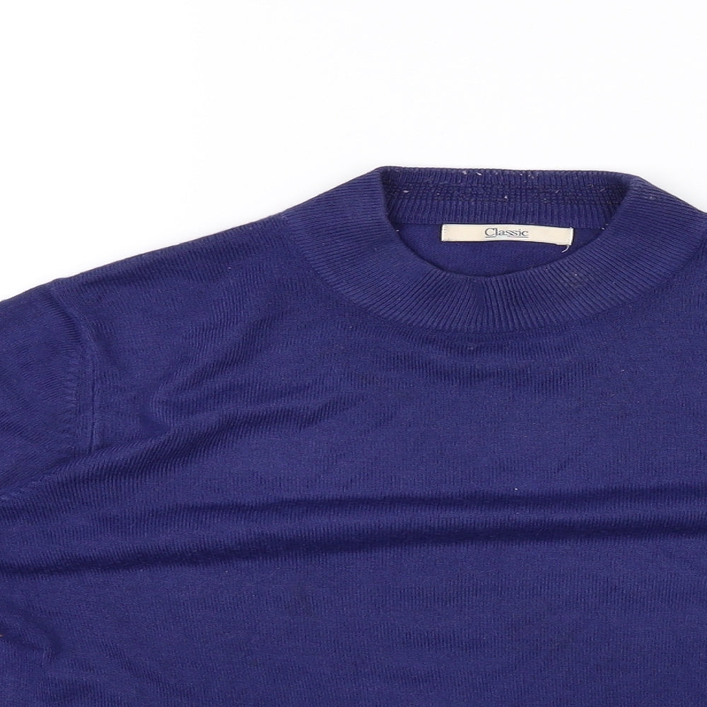 Marks & Spencer Womens Blue   Pullover Jumper Size 14