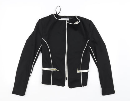 Womens UK Size 6 H&M Black Jacket