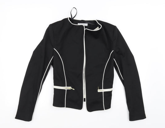 Womens UK Size 6 H&M Black Jacket