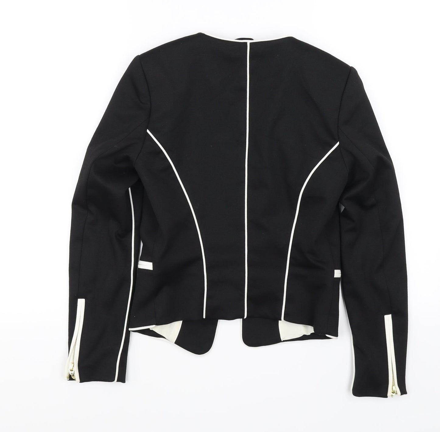 Womens UK Size 6 H&M Black Jacket