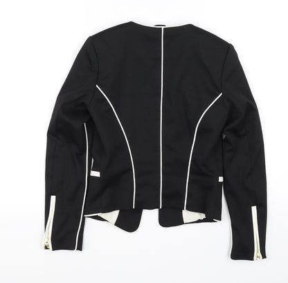 Womens UK Size 6 H&M Black Jacket