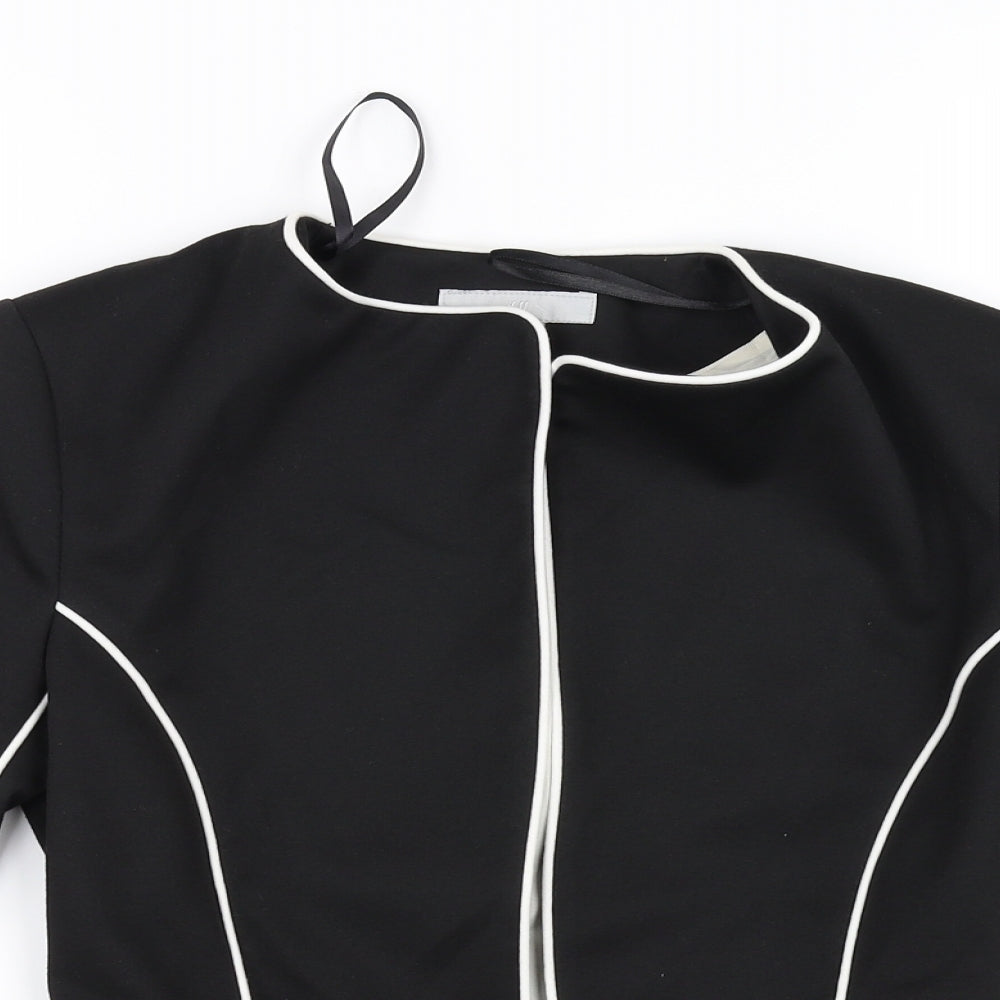Womens UK Size 6 H&M Black Jacket
