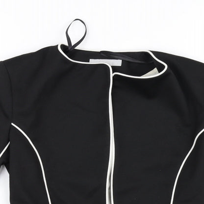 Womens UK Size 6 H&M Black Jacket