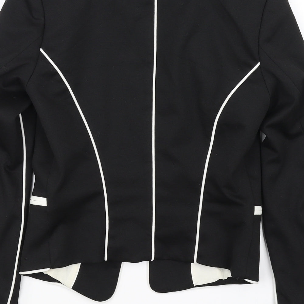 Womens UK Size 6 H&M Black Jacket