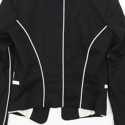 Womens UK Size 6 H&M Black Jacket