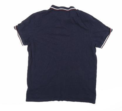 Admirably British  Mens Blue    Polo Size L