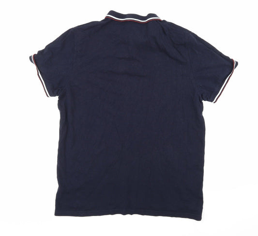 Admirably British  Mens Blue    Polo Size L