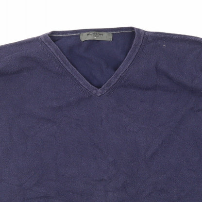 Burton Mens Blue  Knit Pullover Jumper Size M