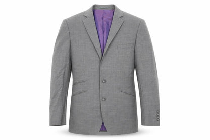 Mens UK Size 38 Brook Taverner Regular Grey Suit Jacket