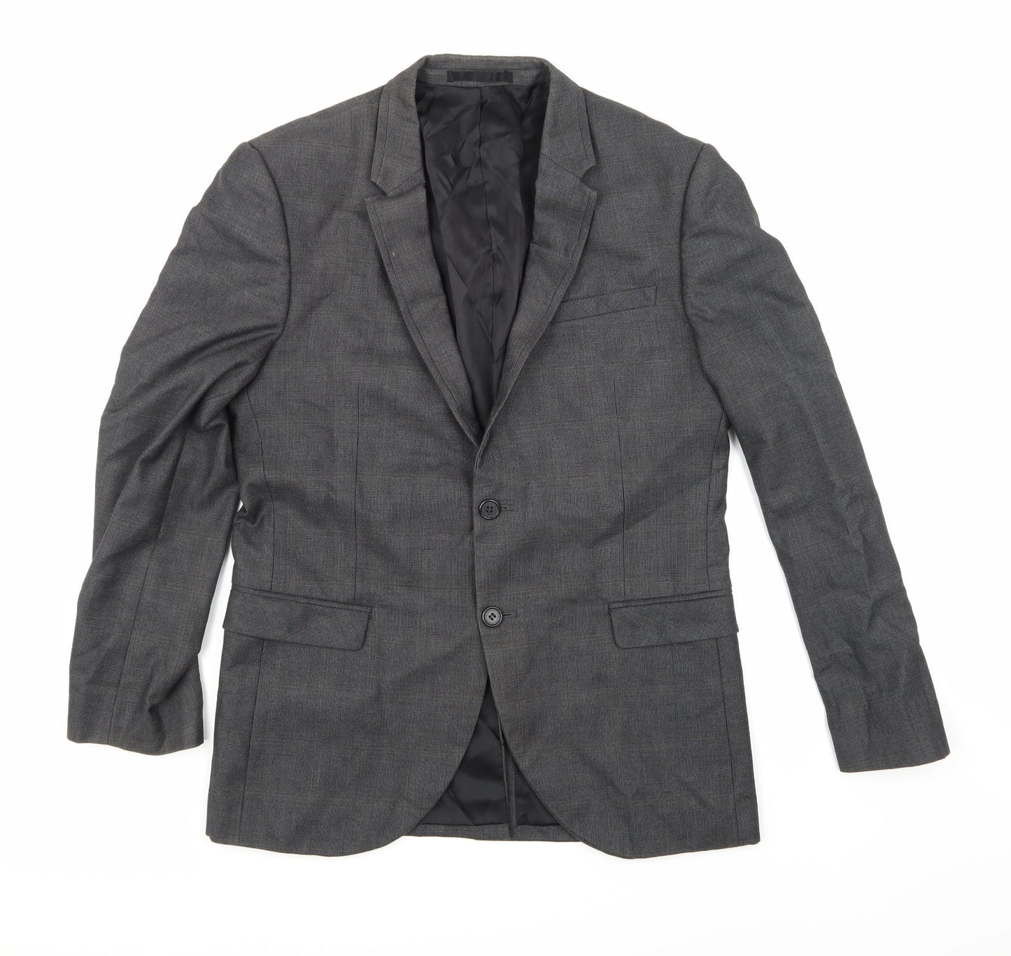Mens UK Size 38 NEXT Regular Grey Suit Jacket