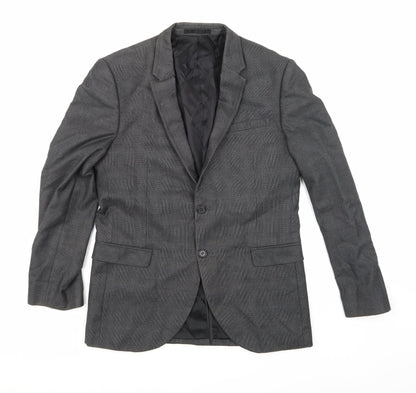 Mens UK Size 38 NEXT Regular Grey Suit Jacket
