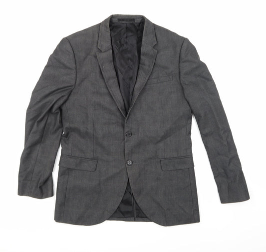 Mens UK Size 38 NEXT Regular Grey Suit Jacket