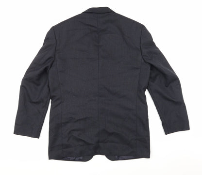 Hugo James Mens Blue   Jacket Suit Jacket Size 40