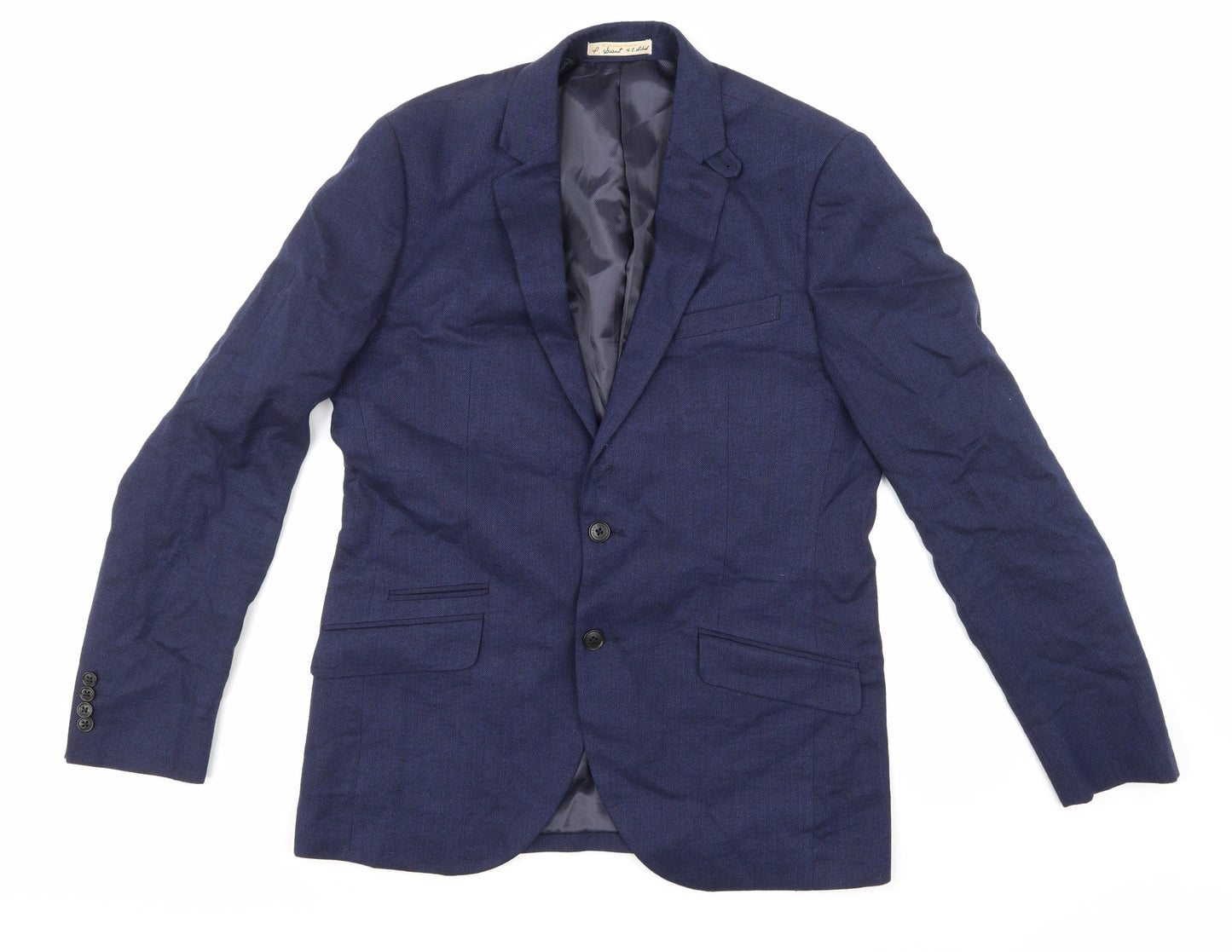 Mens UK Size 40 Hammond & Co Regular Blue Suit Jacket
