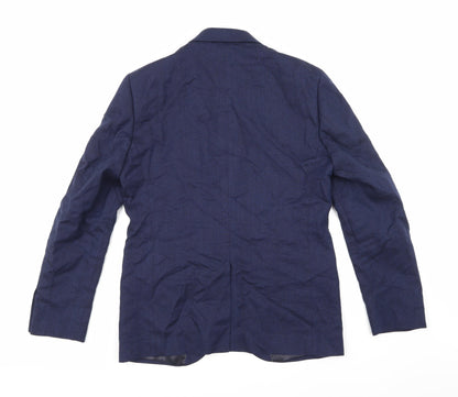 Mens UK Size 40 Hammond & Co Regular Blue Suit Jacket