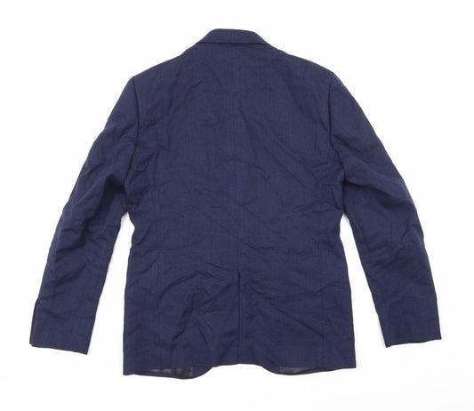 Mens UK Size 40 Hammond & Co Regular Blue Suit Jacket