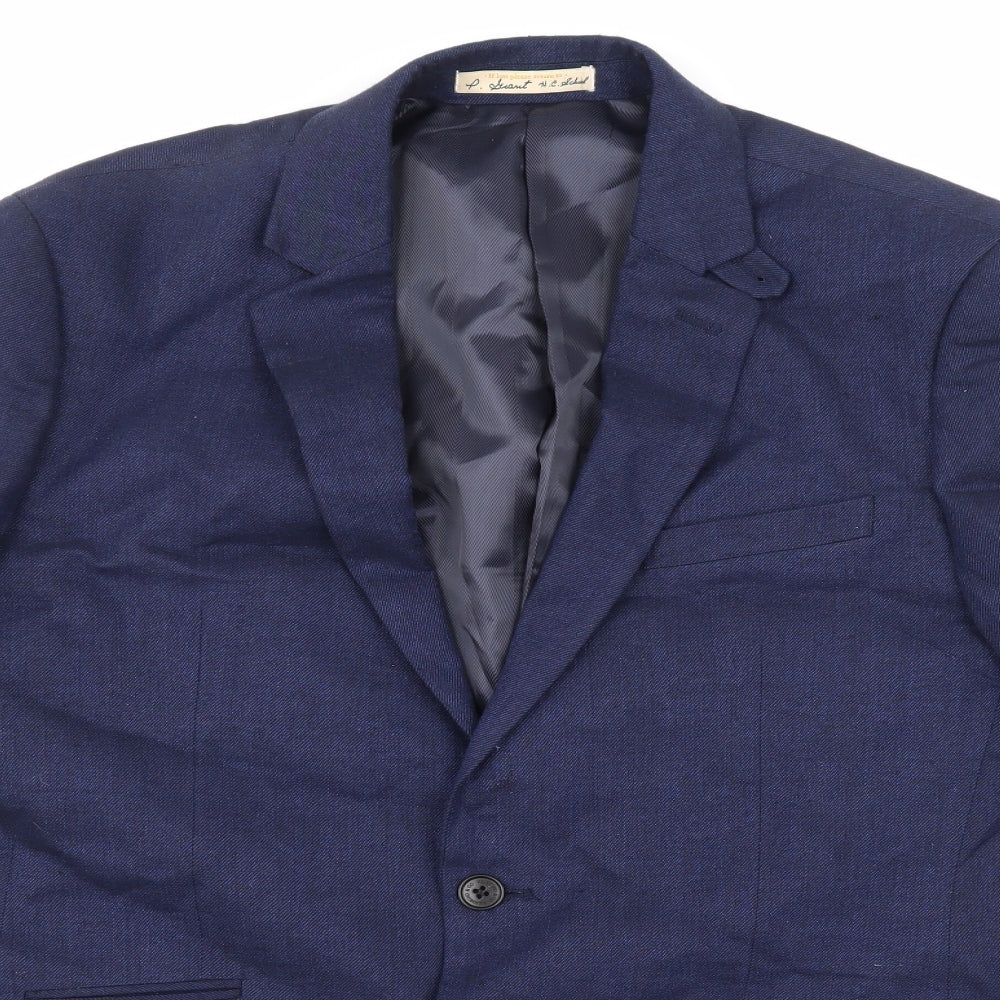 Mens UK Size 40 Hammond & Co Regular Blue Suit Jacket