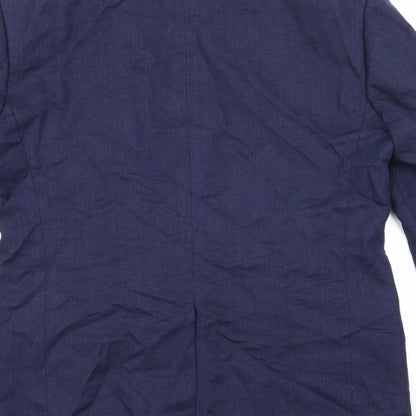 Mens UK Size 40 Hammond & Co Regular Blue Suit Jacket