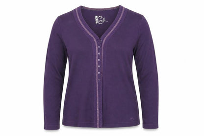 Dash Womens Purple   Cardigan Jumper Size 14