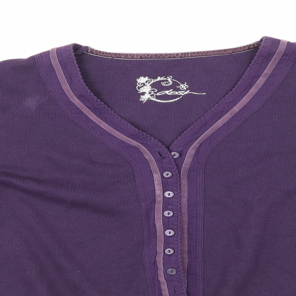 DASH Womens Purple   Cardigan Jumper Size 14