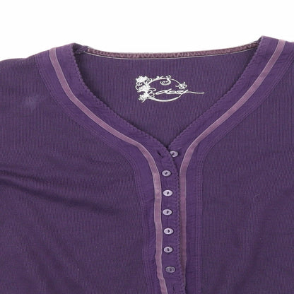 DASH Womens Purple   Cardigan Jumper Size 14