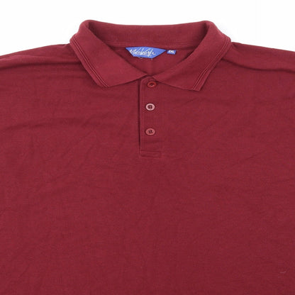 Mandate Mens Purple    Polo Size 2XL