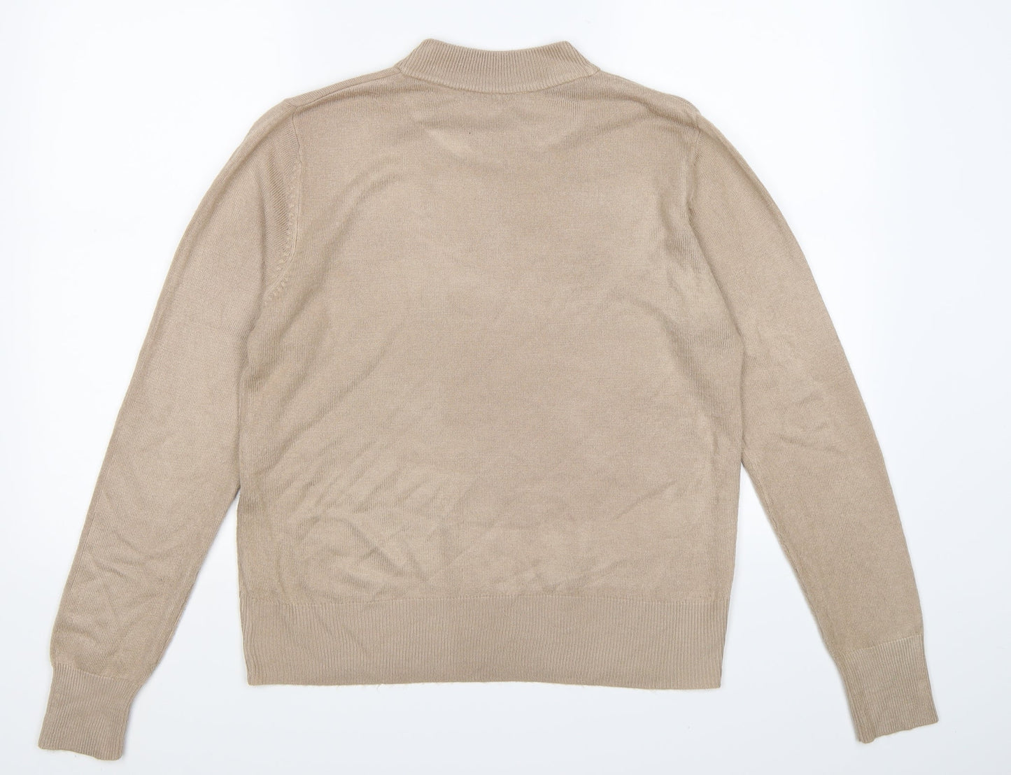 originals Womens Beige  Knit Pullover Jumper Size 14