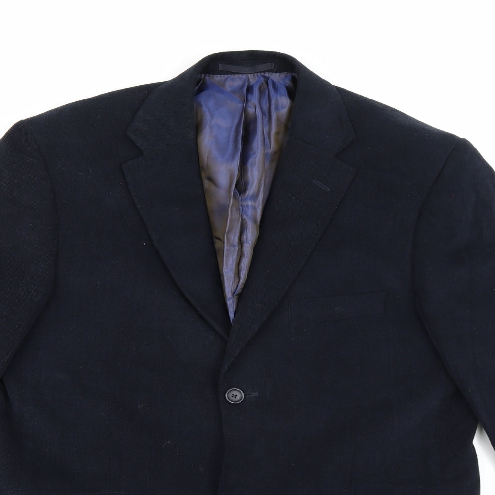 Mens UK Size 40 Ultimo Regular Blue Suit Jacket