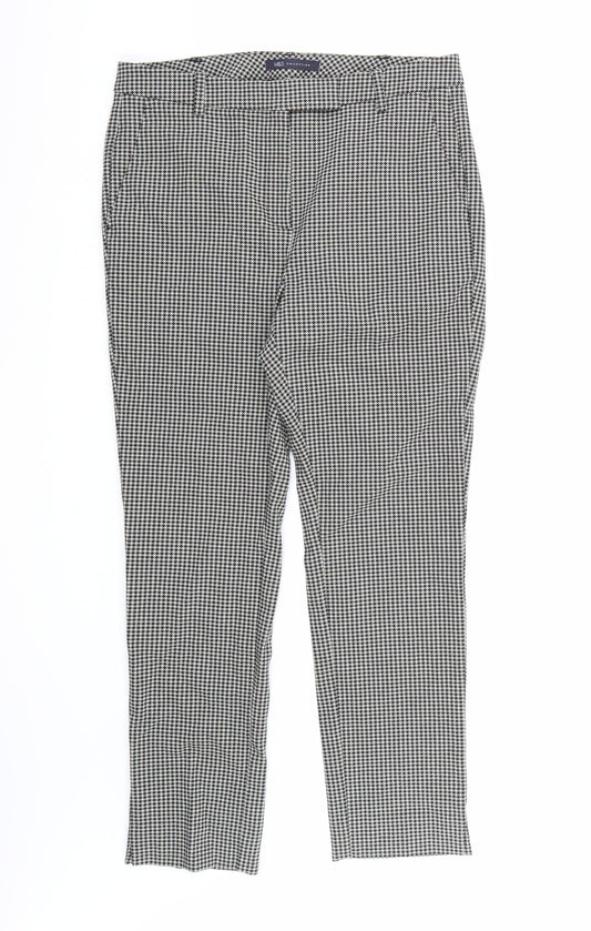 Womens UK Size 12 Marks and Spencer Regular Fit  Black Trousers