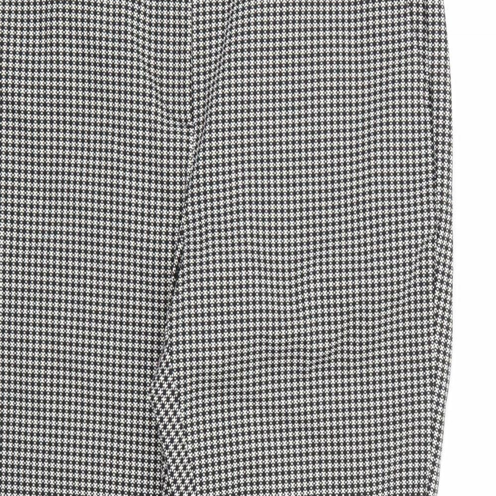 Womens UK Size 12 Marks and Spencer Regular Fit  Black Trousers